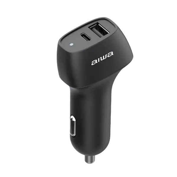 Cargador para Carro Aiwa USB A + tipo C
